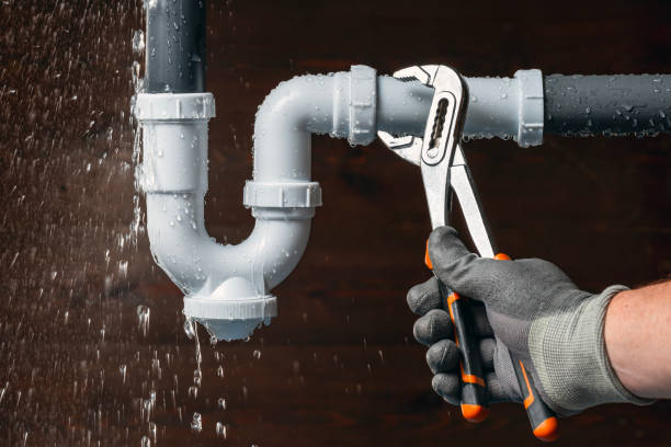 Professional Sewer Line Repair technician working in Elk, WA